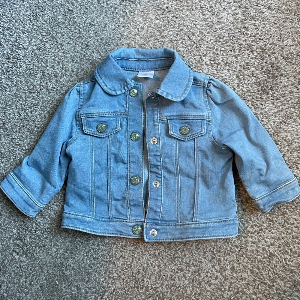 3-6M Gymboree Light Denim Jacket